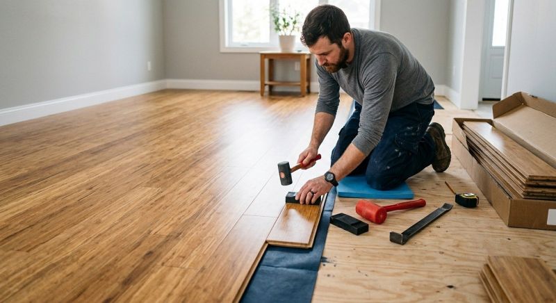 Bamboo Flooring Installation in Dripping Springs, TX
