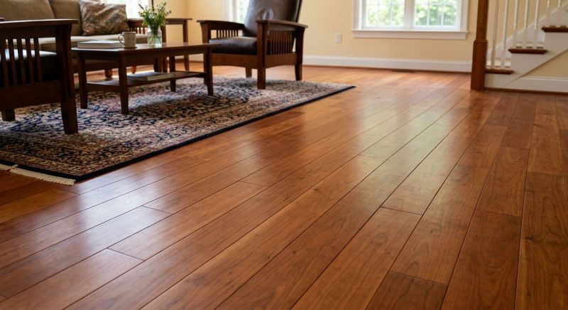 Cherry Floor Installation in Blanco, TX