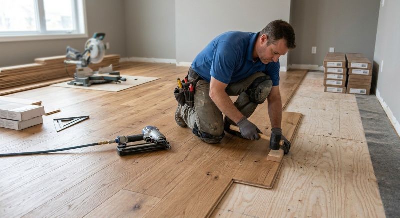 Hardwood Floor Installation in Blanco, TX