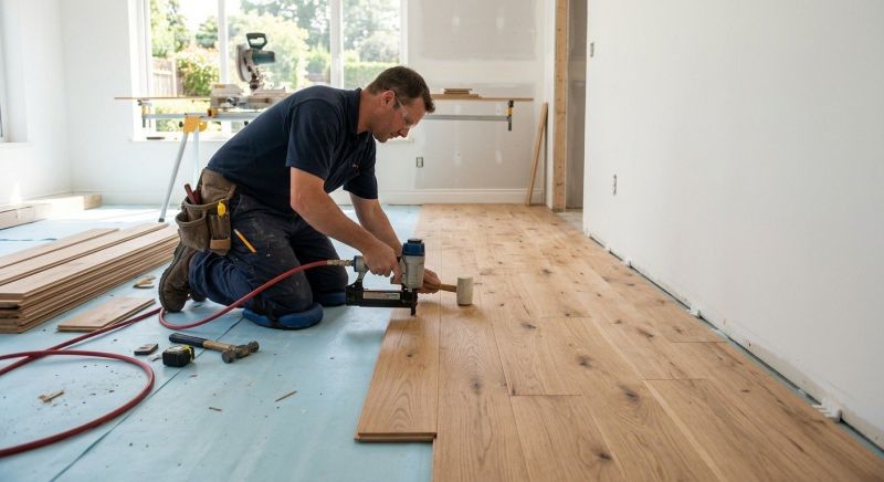Hardwood Floor Installation in Blanco, TX