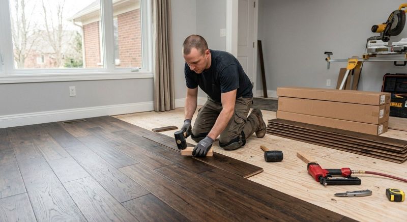 Hardwood Floor Installation in Buda, TX