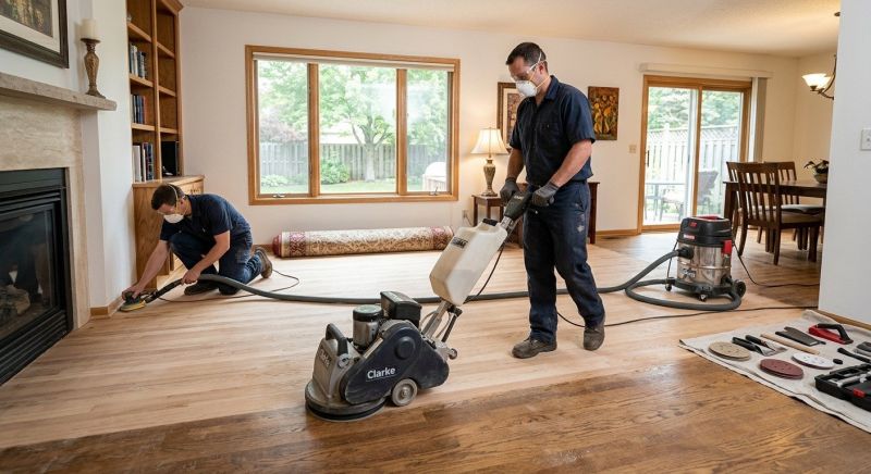 Hardwood Floor Renovation in Dripping Springs, TX