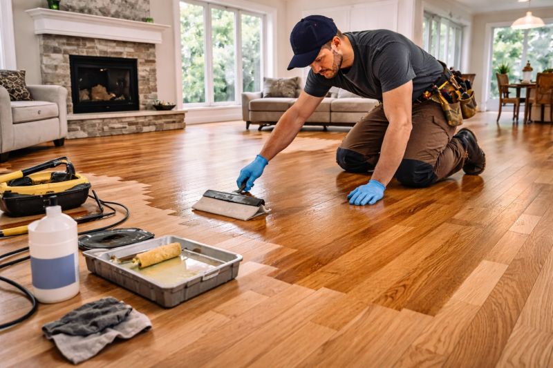 Hardwood Floor Renovation in Dripping Springs, TX