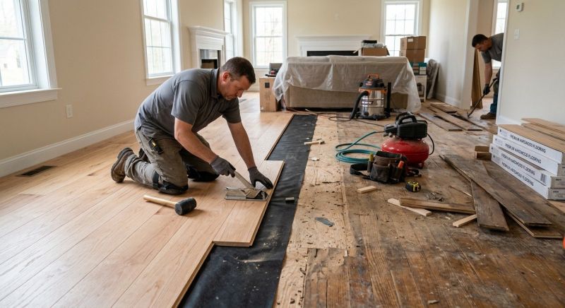 Hardwood Replacement in Horseshoe Bay, TX