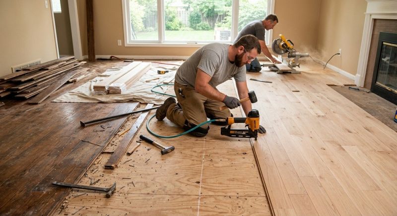 Hardwood Replacement in Horseshoe Bay, TX