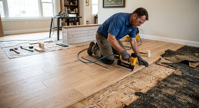 Hardwood Replacement in Leander, TX