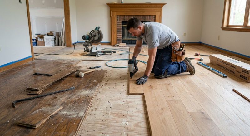 Hardwood Replacement in Dripping Springs, TX