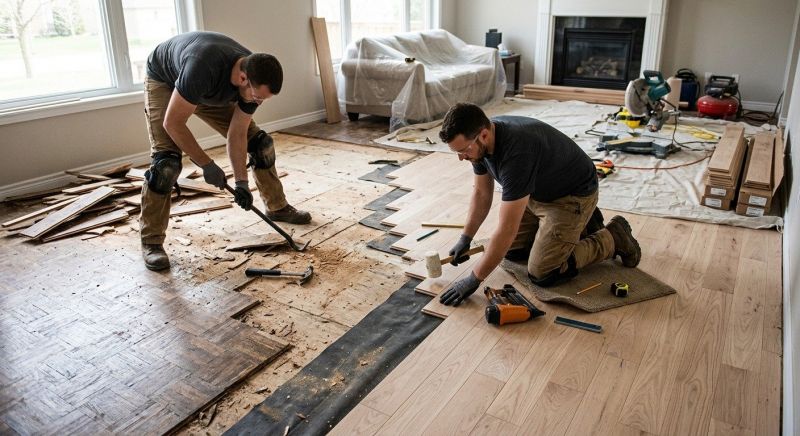 Hardwood Replacement in Dripping Springs, TX