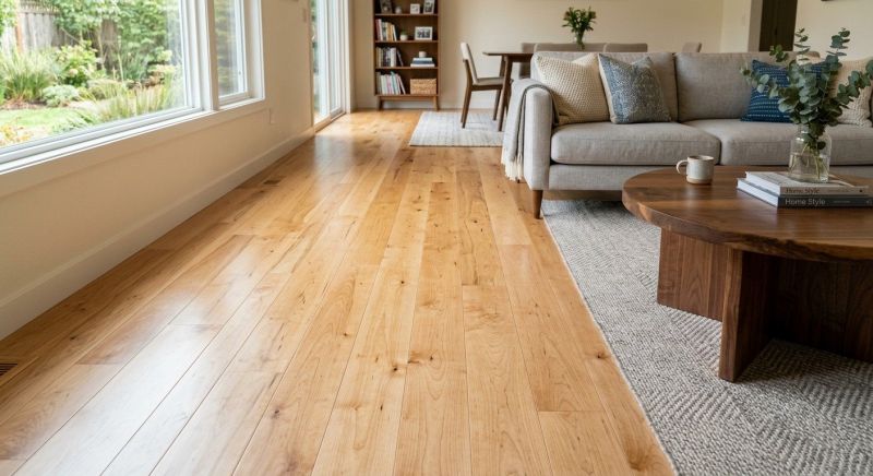 Maple Flooring Installation in Horseshoe Bay, TX