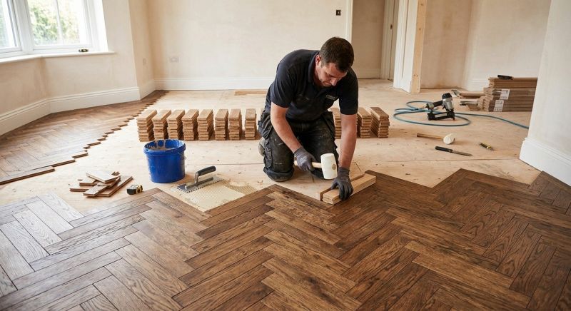 Parquet Flooring Installation in Dripping Springs, TX