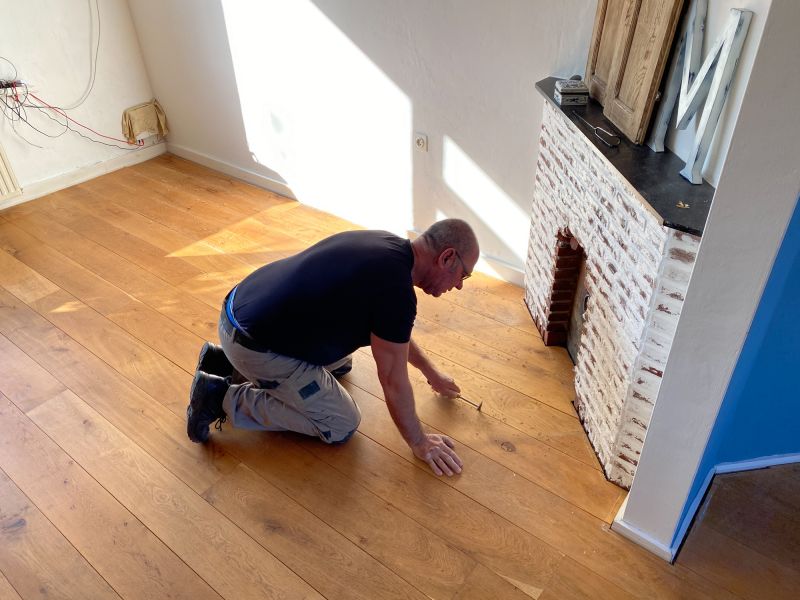 Pine Floor Installation in Dripping Springs, TX