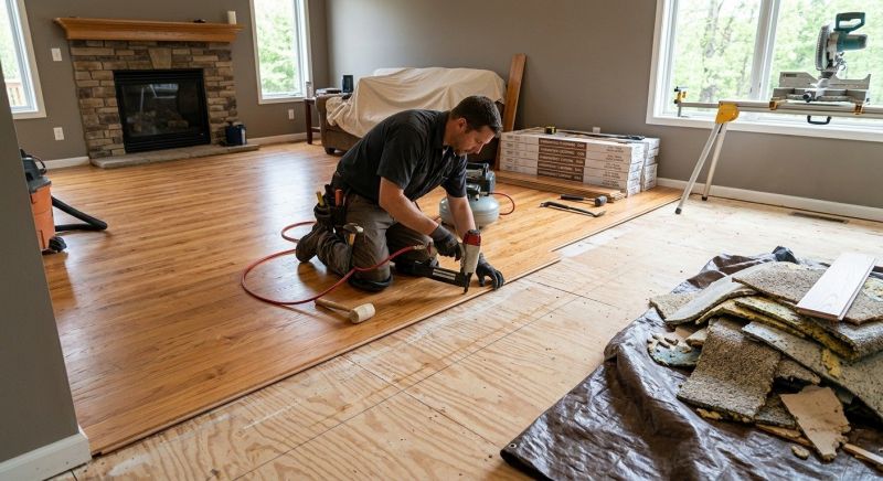 Wood Floor Replacement in Dripping Springs, TX