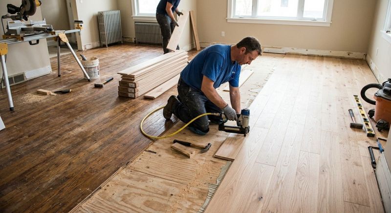 Wood Floor Replacement in Manchaca, TX