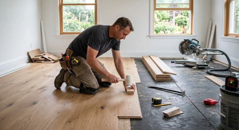 Wood Flooring Installation in Horseshoe Bay, TX