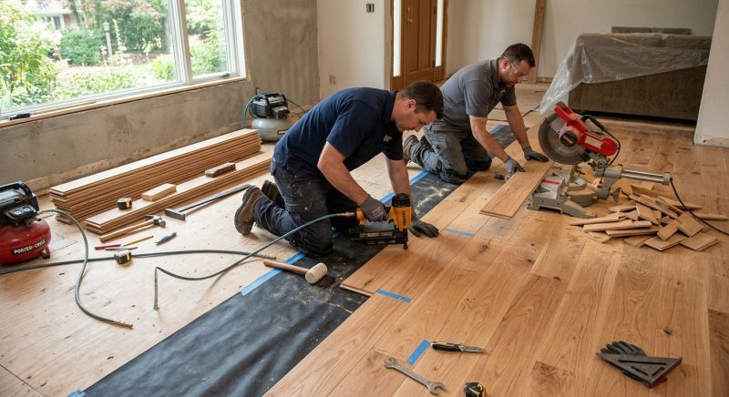 Wood Flooring Installation in Leander, TX