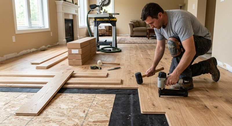 Wood Flooring Installation in Dripping Springs, TX